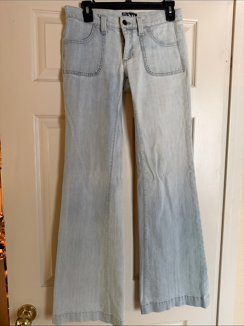Anlo Light Blue Wide Leg Jeans